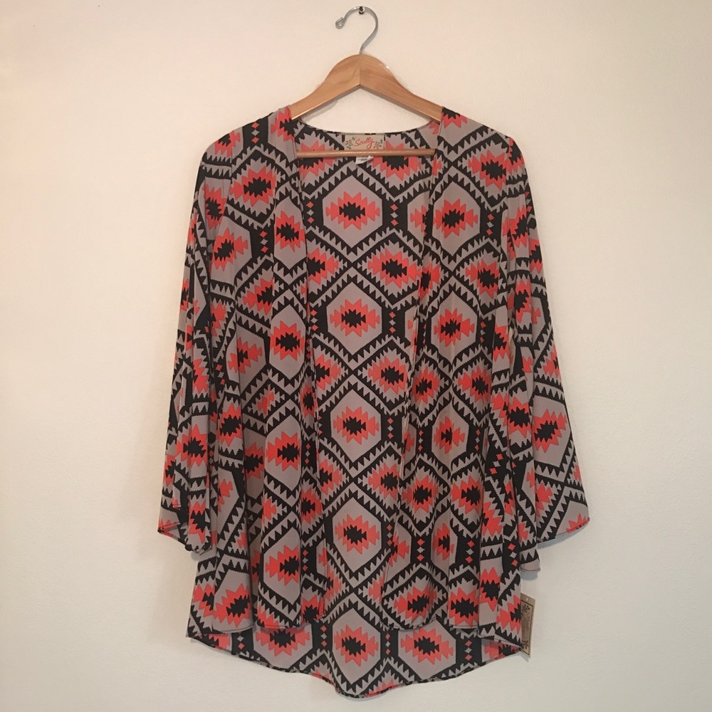 Scully, Tribal Print Kimono